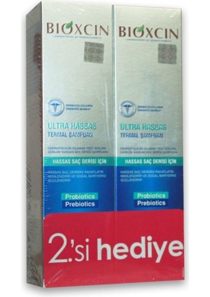 Aqua Thermal Ultra Hassas Şampuan 300 ml 2.si Hediye