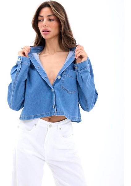 Mottisfashion 7367 Kot Gömlek-Mavi fiyatları