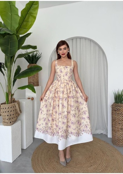 Mottisfashion Yoa Cep Detaylı Elbise