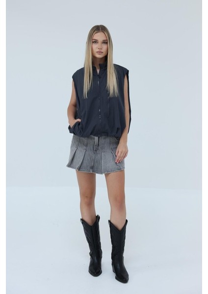 Mottisfashion Paraşüt Yelek - Antrasit fiyatları