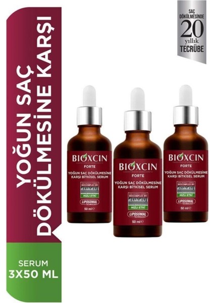 Forte Saç Dökülmelerine Karşı Serum 3X50ML fiyatları