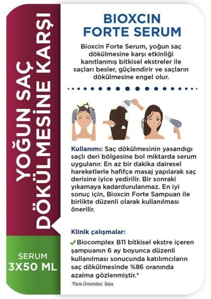 Forte Saç Dökülmelerine Karşı Serum 3X50ML fırsatları