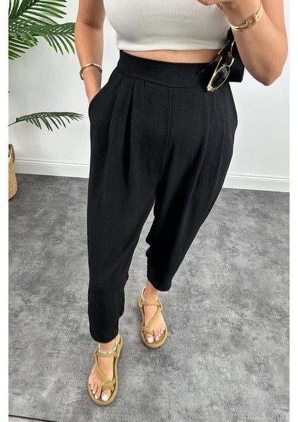 Mottisfashion Kadın Yüksek Bel Hürrem Pantolon