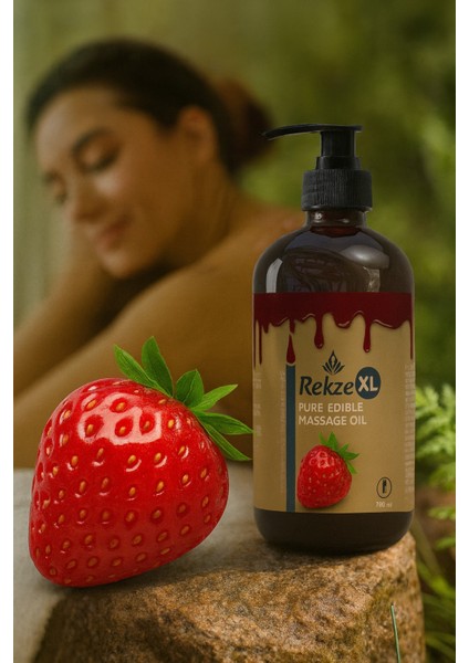 Çiftlere Özel Masaj Yağı Seti – 2 Adet 250 ml Çilek Aromalı Yenilebilir Bakım Yağı fırsatları