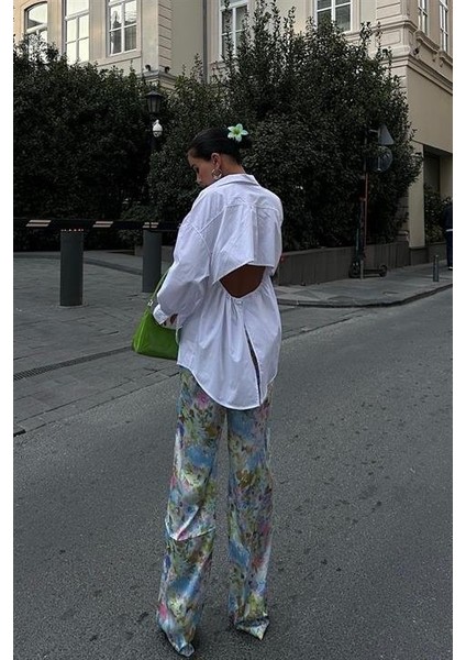 Mottisfashion Mirian Sırt Dekolteli Gömlek 3228-08 modelleri