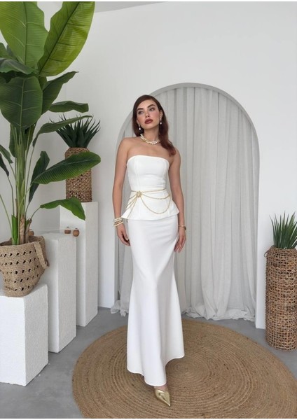 Mottisfashion Spas Straplez Elbise fırsatları