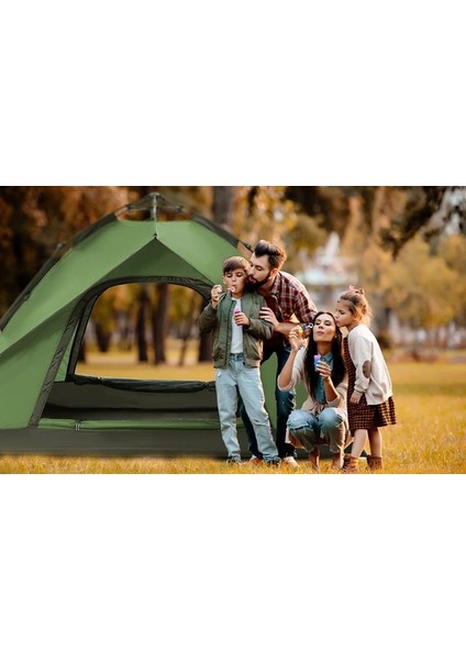 4 Kişilik Otomatik Kamp Çadırı