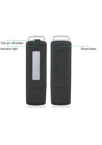 USB Disk Ses Kayıt Cihaz 16 GB