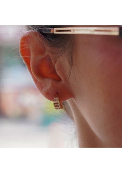 Halka Taşlı Küpe modelleri