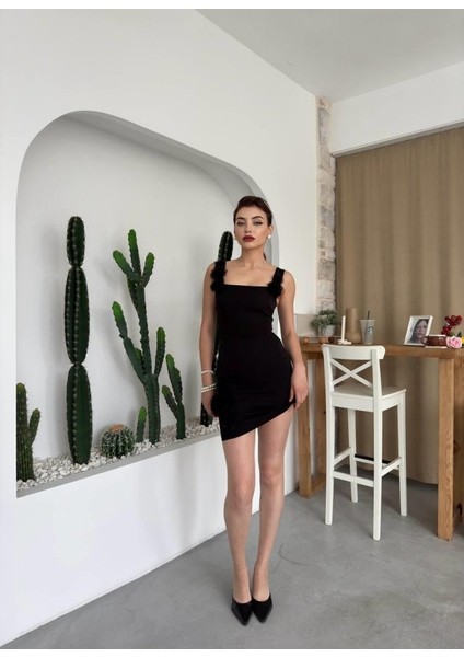 Mottisfashion Ques Mini Elbise