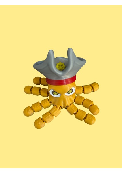 Hareketli Ahtapot Şapkalı – Magnetli, Hareketli Fleksi, Renkli Masaüstü Dekor ve Oyuncak fiyatları