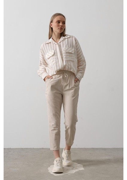 Mottisfashion Pantolon - Taş