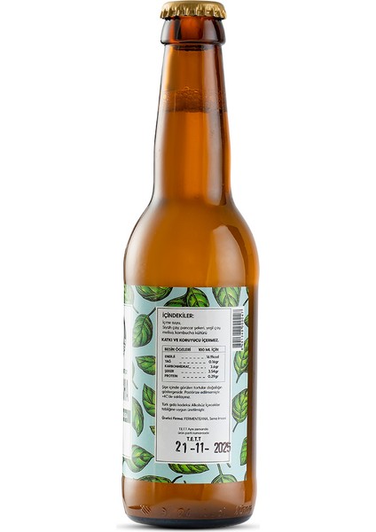 Yeşil Çay Melisa Kombucha 330ML fiyatları