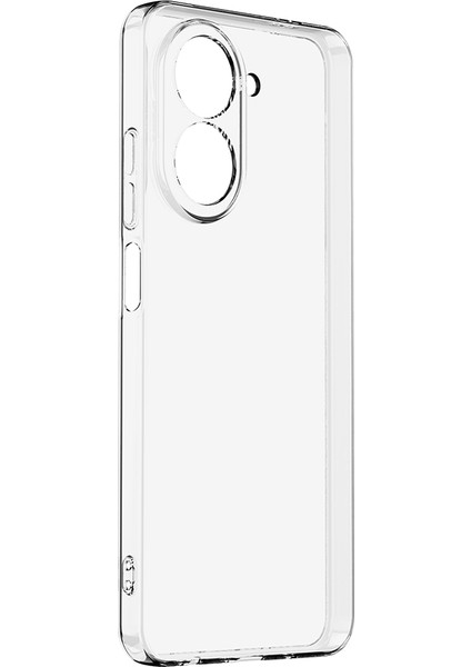 Redmi A5 4g Kılıf Zore Süper Silikon Kapak - Şeffaf
