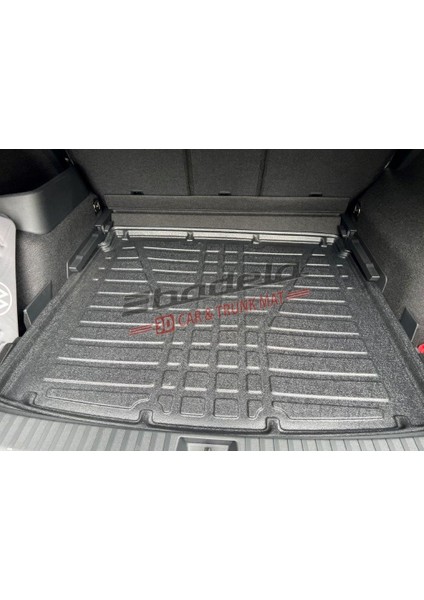 2025 Volkswagen Tayron (Alt Kademe) Uyumlu 3D Kauçuk Bagaj Havuzu