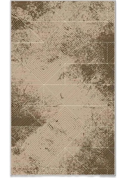 Dijital Kaymaz Yıkanabilir Modern Salon Halısı Mutfak Halısı Koridor Halısı Oval Halı Yolluk 1185 Vizon fiyatları