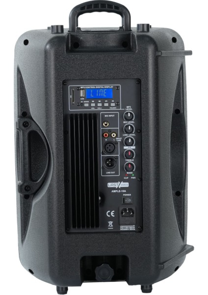 AMPLE-10A Aktif Kabin Hoparlör 10 Inç 600 Watt Bluetooth USB fiyatları