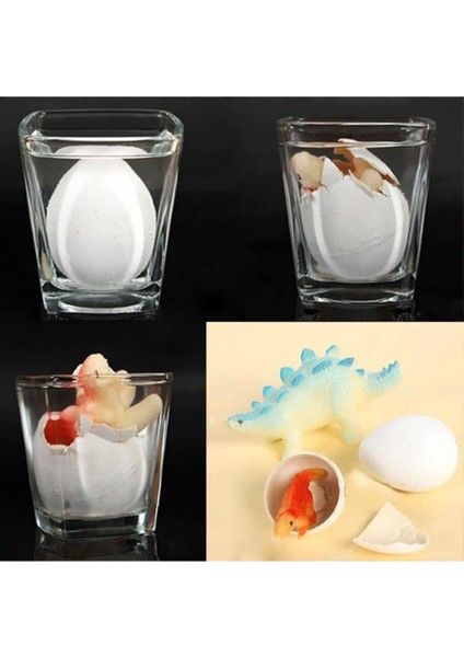 (5 Adet) Islanınca Çatlayıp Büyüyen Dinazor Yumurtası Oyuncak Dinozor Yumurtası modelleri