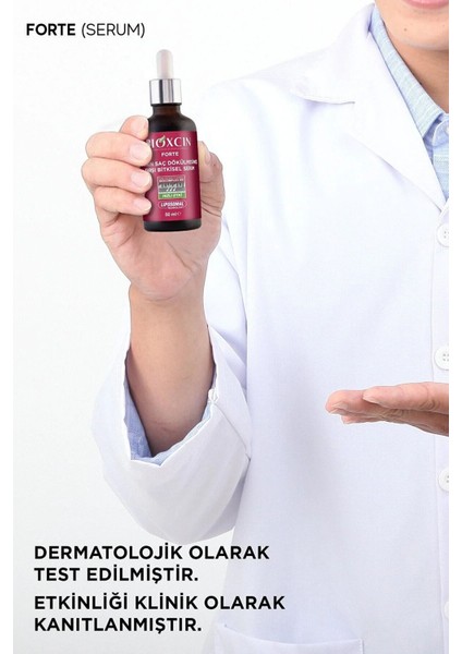 Forte Bitkisel Saç Serumu 3 x 50 ml Lipozom Teknolojisi