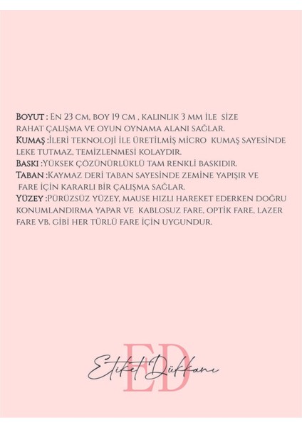 Sevimli Stitch Temalı Mouse Pad Kare Mouse Pad, Ofis Mause Pad, Kaymaz Taban fiyatları