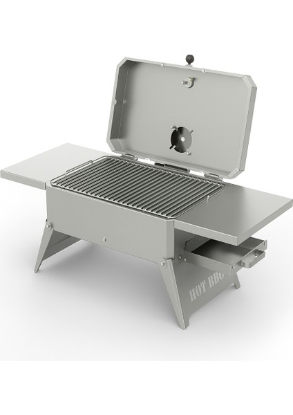 Hot Bbag Inox Taşınabilir Mangal Portatif Çanta