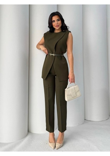 Mottisfashion Vatkalı Ceket Pantolon Ikili Takım fiyatları