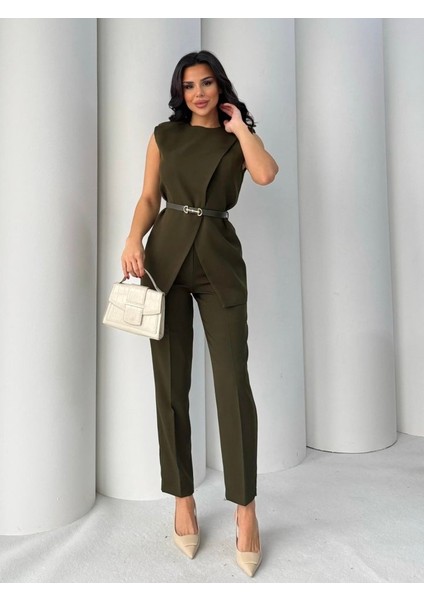 Mottisfashion Vatkalı Ceket Pantolon Ikili Takım modelleri