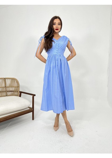 Mottisfashion 5486 Elbise-Dallas Çizgili fiyatları