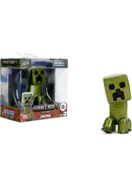 Minecraft Film Figürleri Dörtlü Full Set - 6cm Metal - Lisanslı Steve - Wolf - Creeper - Malgohsa fiyatları