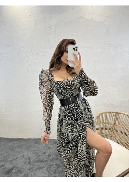Mottisfashion 5973 Elbise-Messina