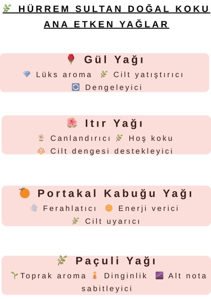 Hürrem Sultan Doğal Vücut Koku Yağı – Yoga ve Meditasyon Esansı Damlalıklı 10ML modelleri