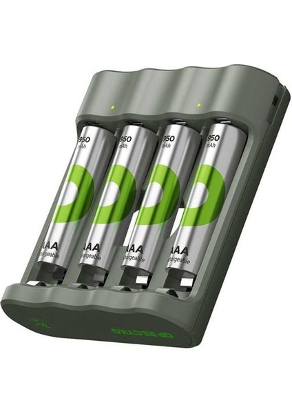 Gp Recyko B441 4*950 Mah R03 Aaa Pilli Şarj Cihazı (100HCER21-2GTLB4)