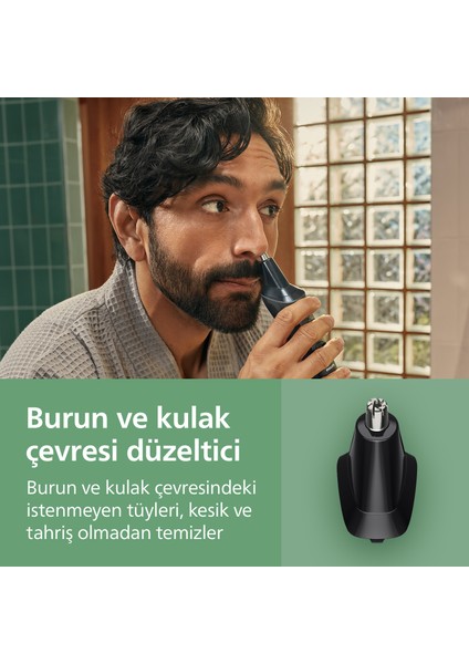 MG3946/15 Erkek Bakım Seti 9'u 1 Arada Saç & Sakal Şekillendirici