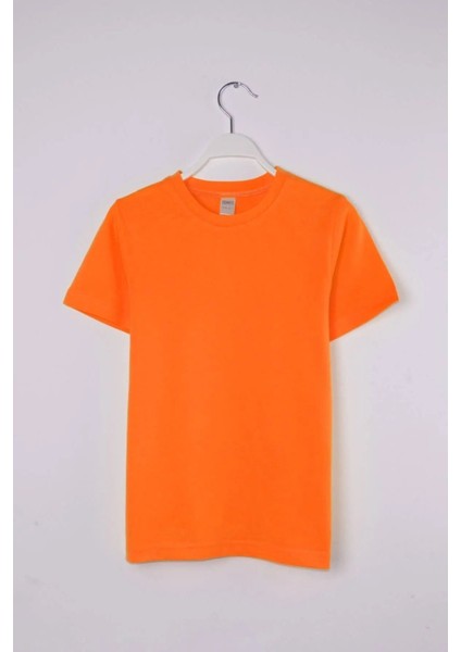 Ibre Çocuk Düz Sarı Tshirt