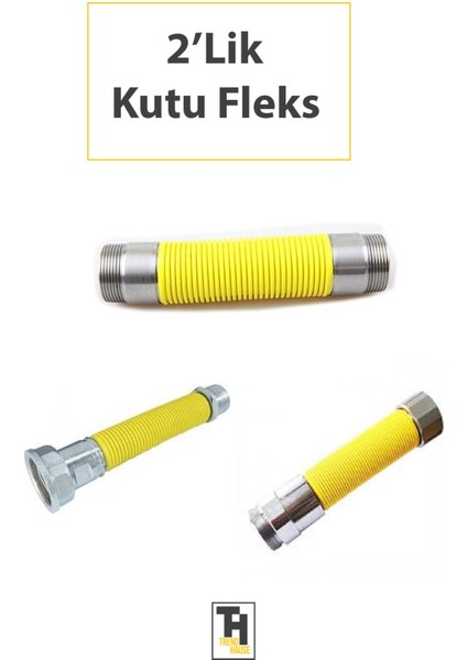 2'lik Kutu Fleks – Esnek ve Dayanıklı Spiral Boru