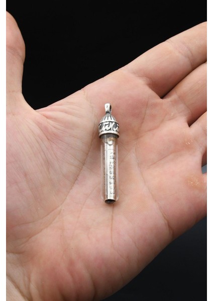 Cevşen Kolye Ucu Ayetel Kürsi Yazılı Zemzem Sulu 925 Ayar Gümüş 902154 fırsatları