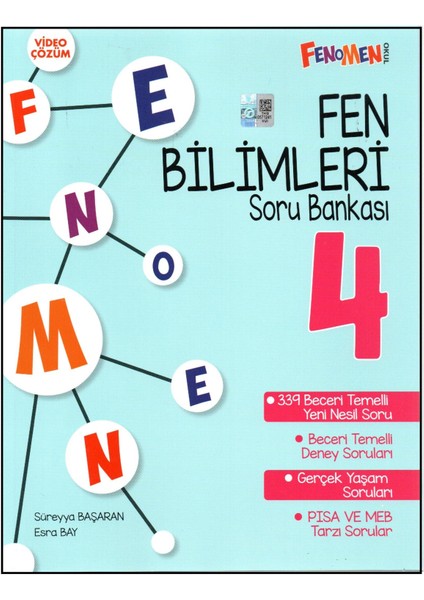 Fenomen 4. Sınıf Fen Bilimleri Soru Bankası