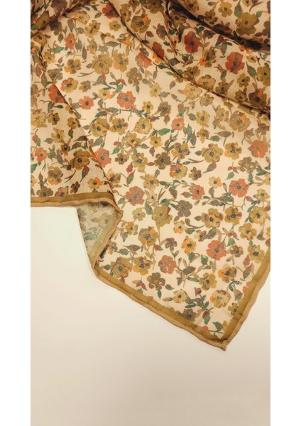 Çiçek Tarlası Soft Eşarp - Dokulu Pamuk fırsatları