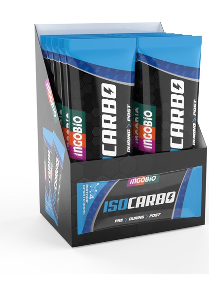 Ingobio IsoCarbo Elektrolitli İzotonik Sporcu İçeceği | 10 Adet modelleri