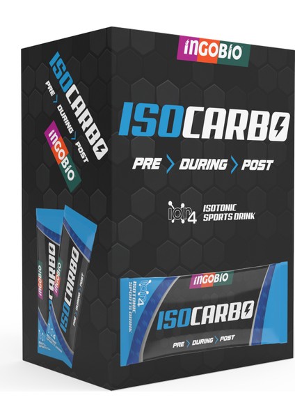 Ingobio IsoCarbo Elektrolitli İzotonik Sporcu İçeceği | 10 Adet fırsatları