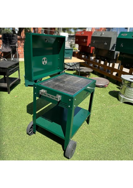 Barbekü Mangal Krom Izgaralı Bahçe Balkon Tipi Barbekü fırsatları
