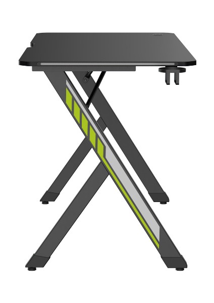 Rgb Işıklı Oyuncu Masası – 120X60 cm | Kulaklık Askısı ve Bardaklık Dahil modelleri