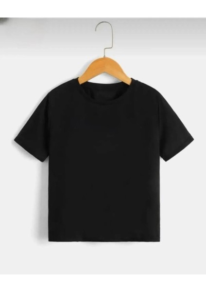 Ibre Çocuk Düz Sarı Tshirt