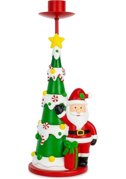 Yılbaşı Şamdan Çam Ağacı Noel Baba Mumluk fiyatları