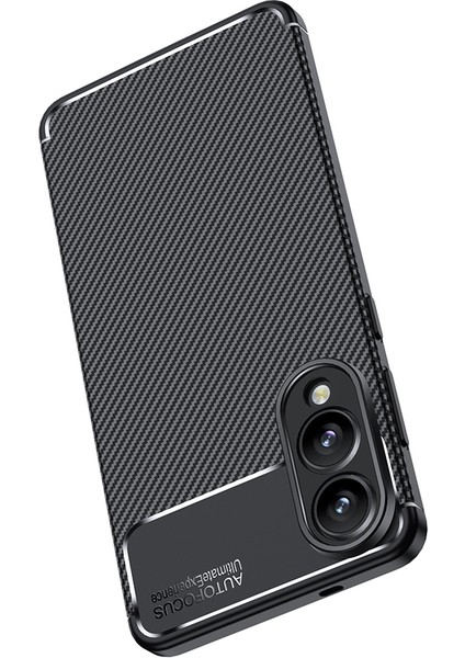 Galaxy S25 Edge Kılıf Sys Negro Silikon Kapak - Siyah