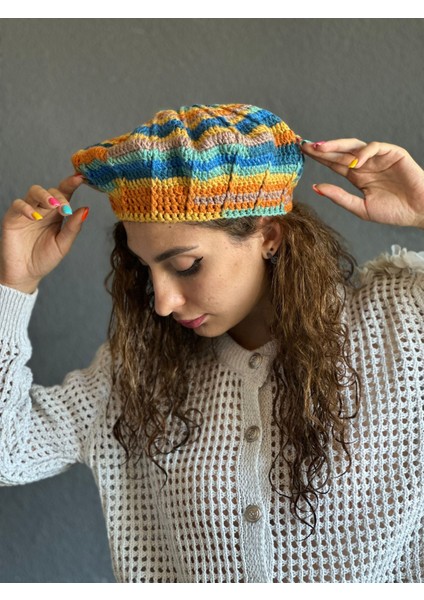 El Örgüsü Fransız Ressam Kadın Bere