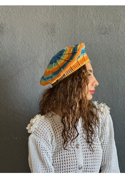 El Örgüsü Fransız Ressam Kadın Bere fırsatları