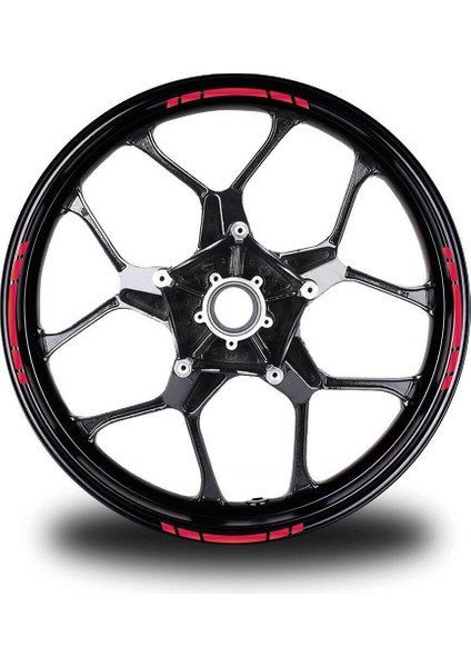 Yazısız Kısa Dış Şerit 16'lı Tek Renk Sticker Modeli