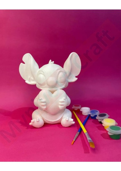 Sevimli Uzaylı Sevgiliye Hediyelik Figür Boyama Seti | 10Cm | 3d Yazıcı Üretimi modelleri
