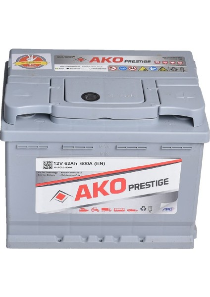 Akü 62 Amper L2 A - Düz 2025 YILI ÜRETİM fiyatları